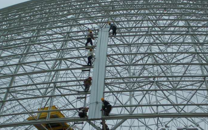 大安网架装配好以后应当留神哪八项验收事件